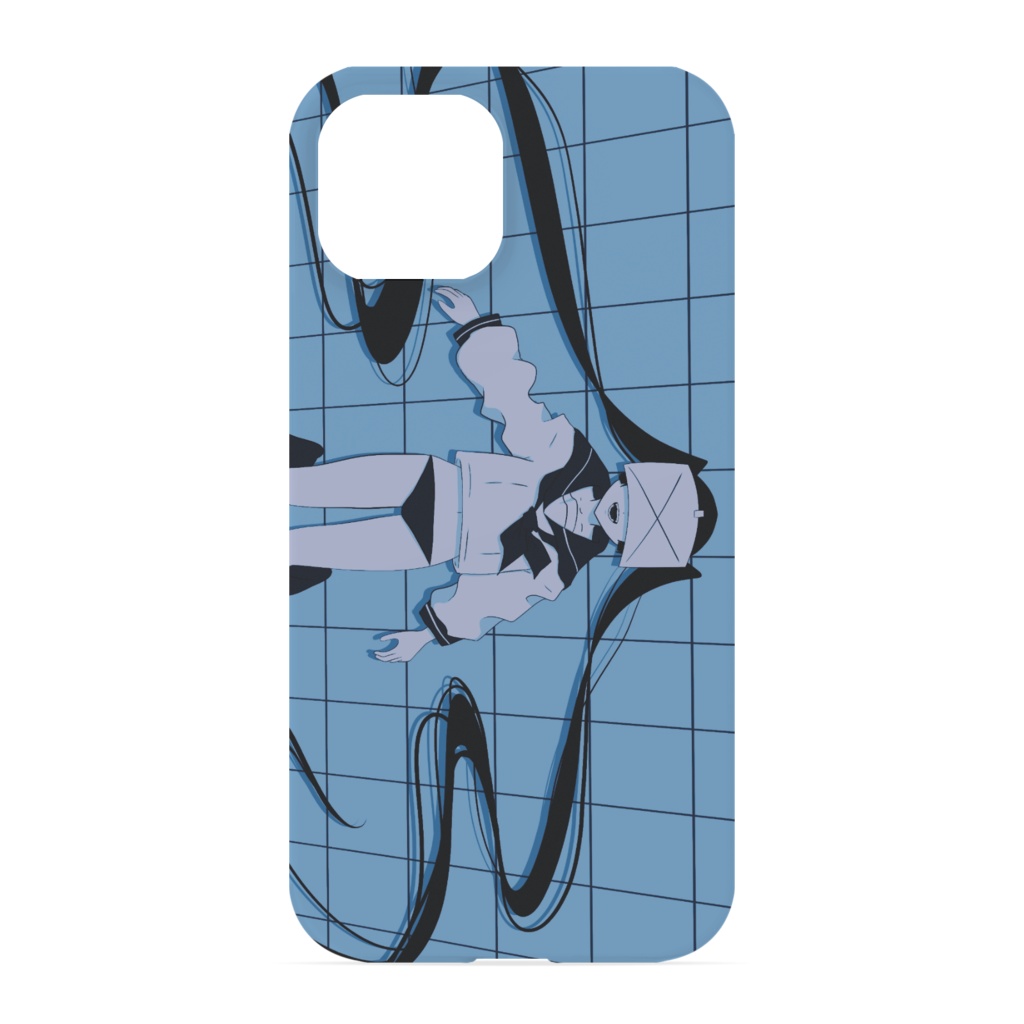 病みセーラー服iPhoneケース