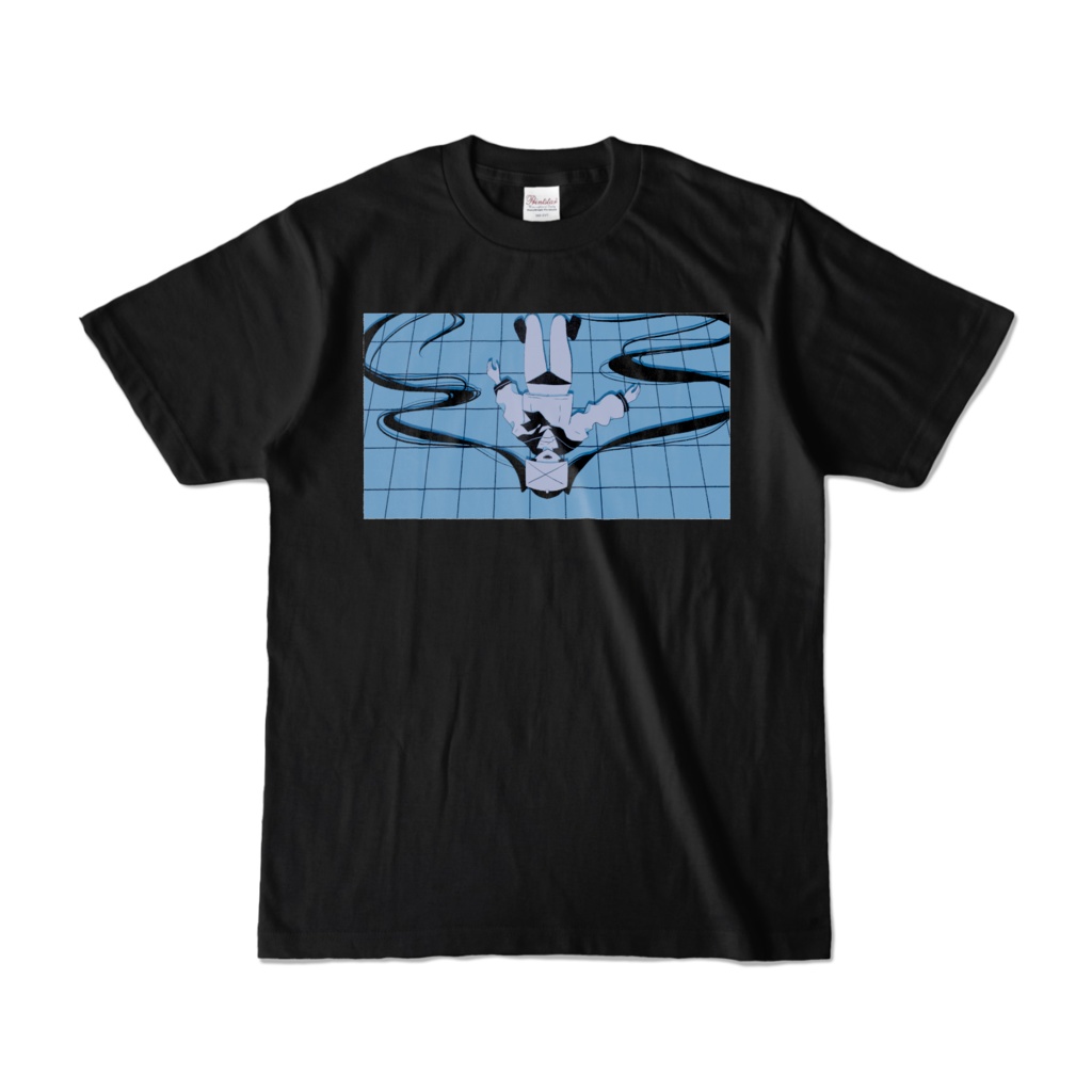 病みセーラー服Tシャツ