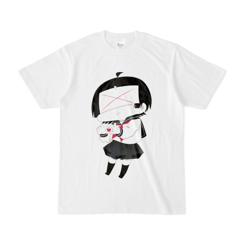 病みセーラー服Tシャツ