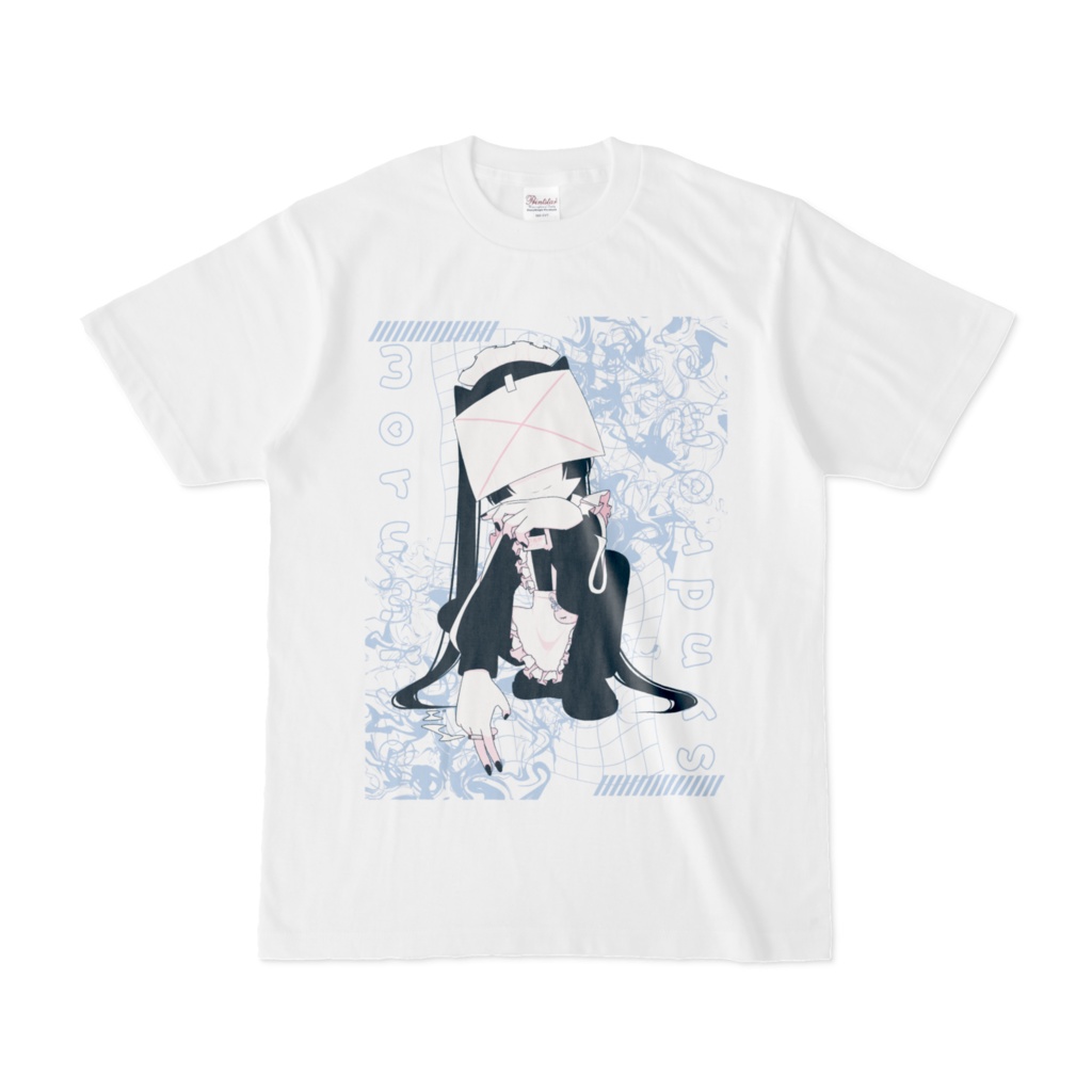 病みジャージメイドTシャツ
