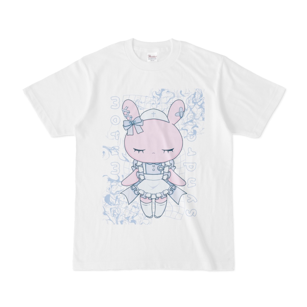 病みジャージメイドTシャツ