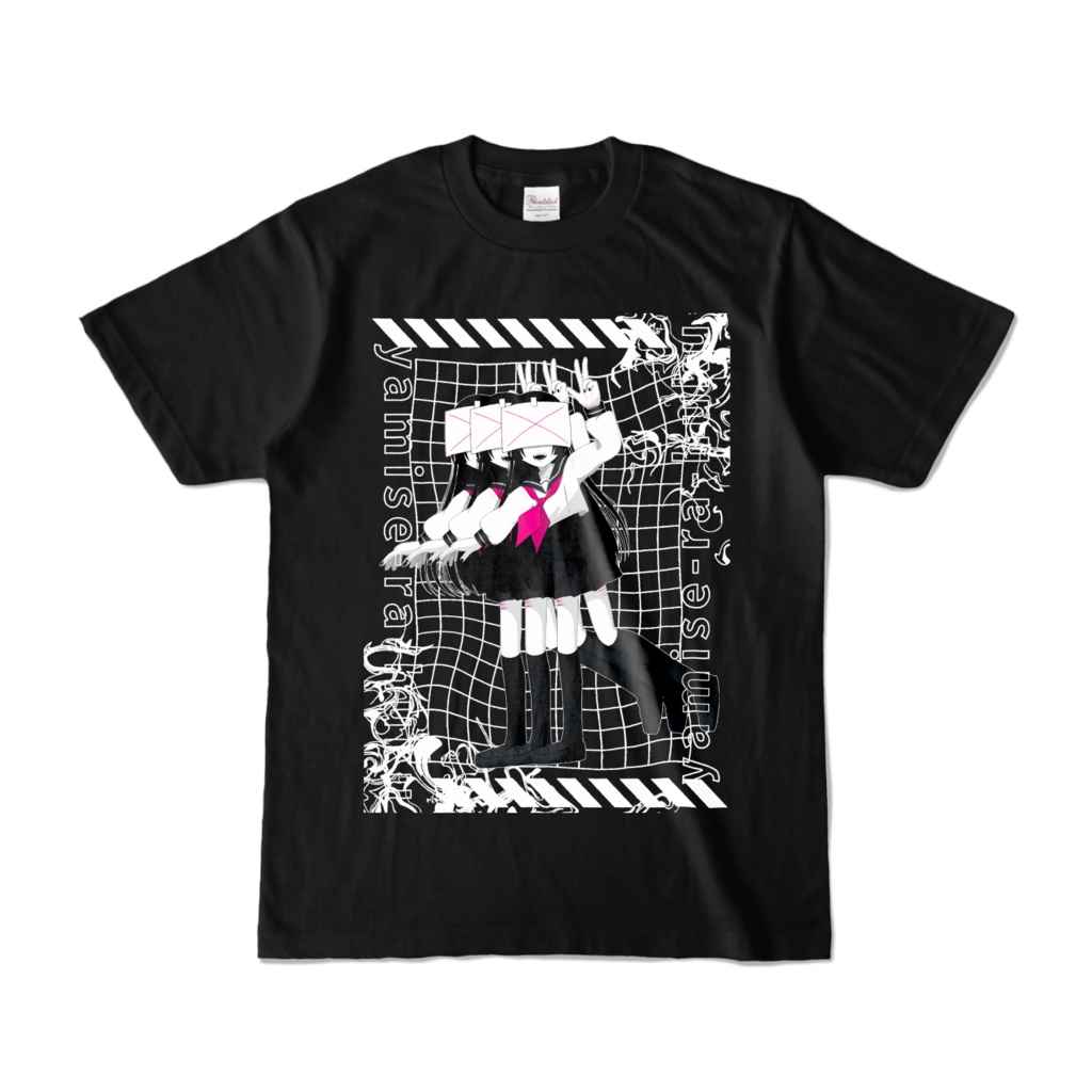 病みセーラー服Tシャツ