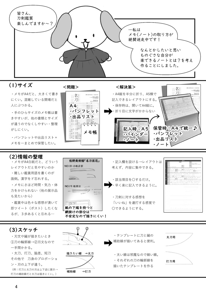 刀剣鑑賞ノート