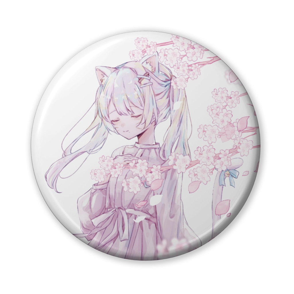 2025 春にゃんちー 缶バッジ56cm