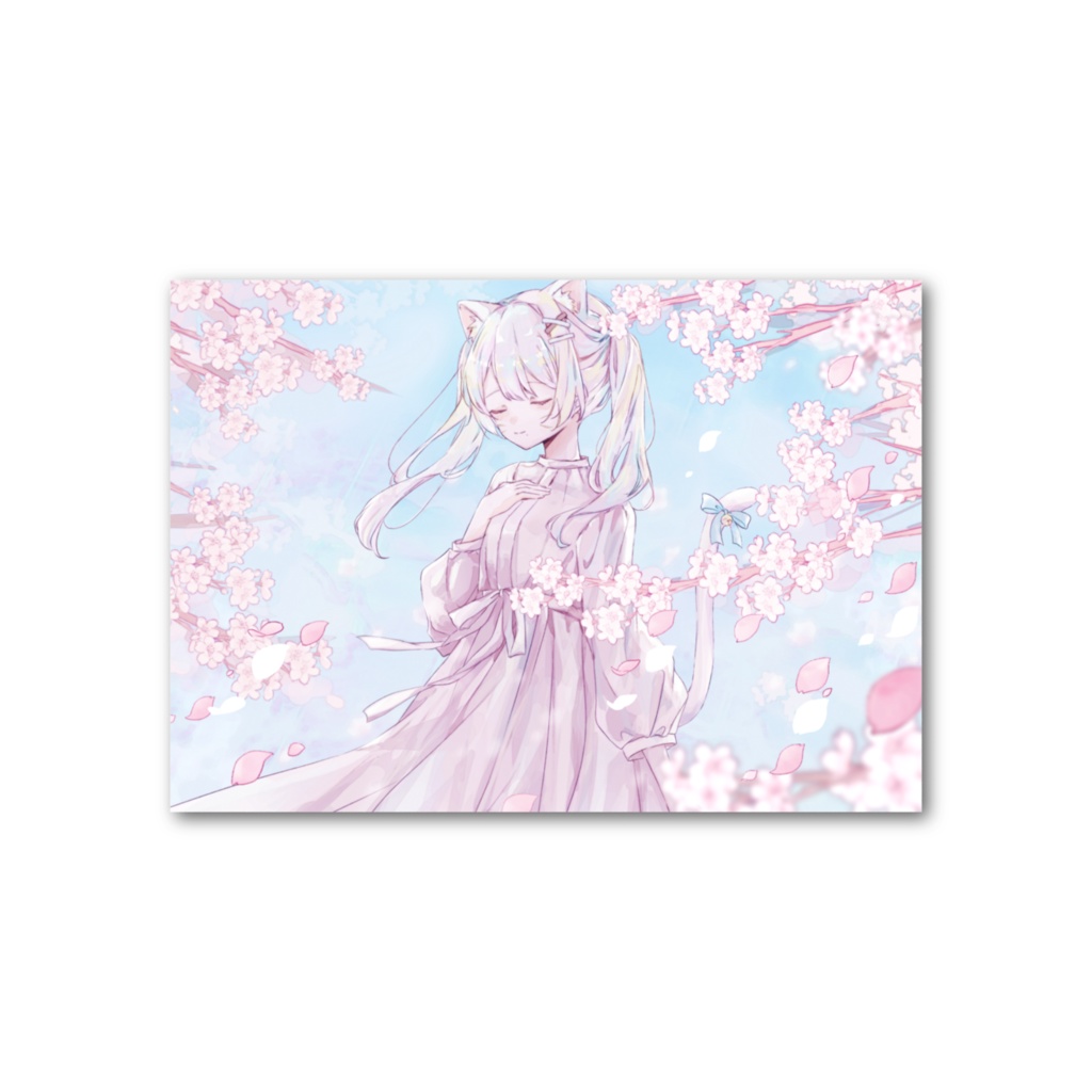 2025 春にゃんちー フォト風カード