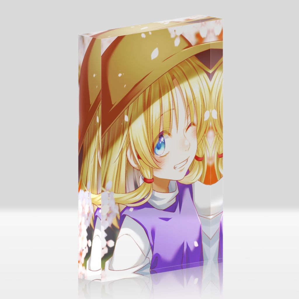 ケロちゃんアクリルブロック②