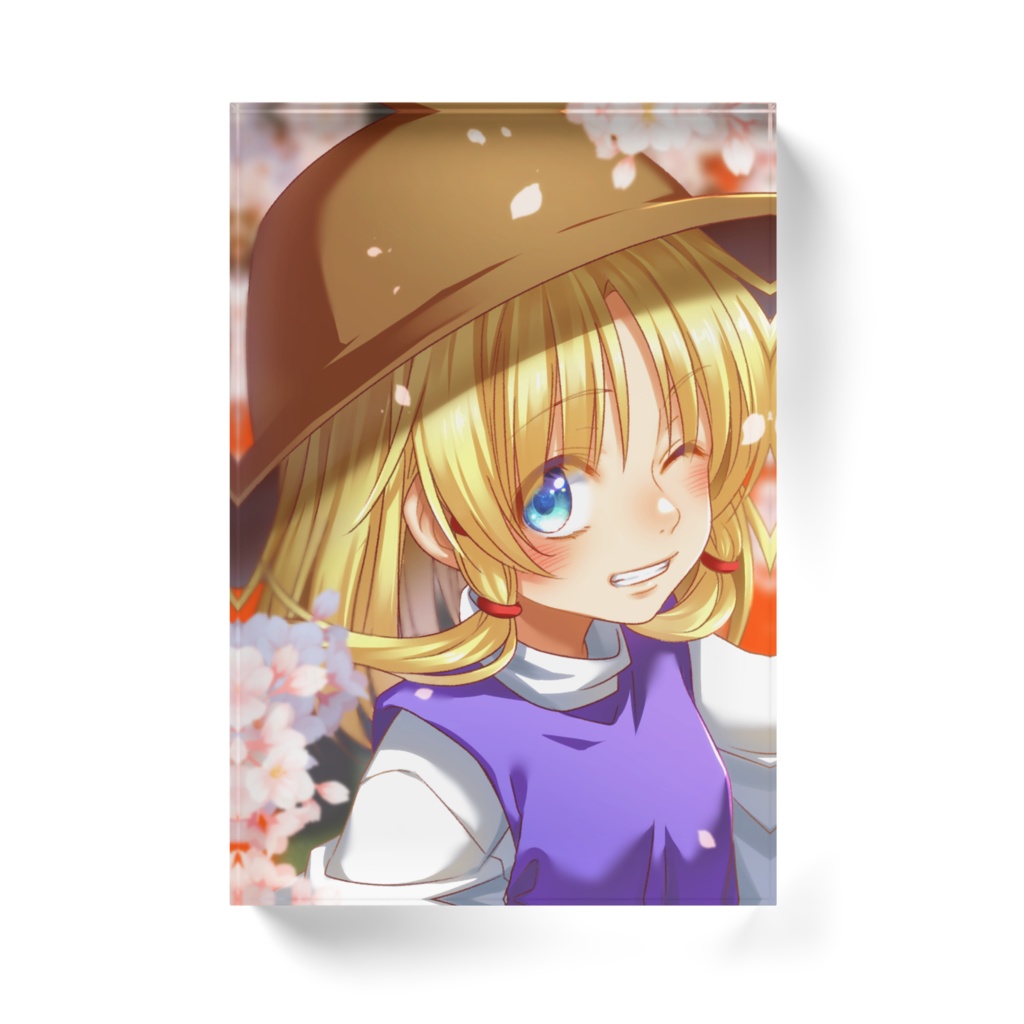 ケロちゃんアクリルブロック②