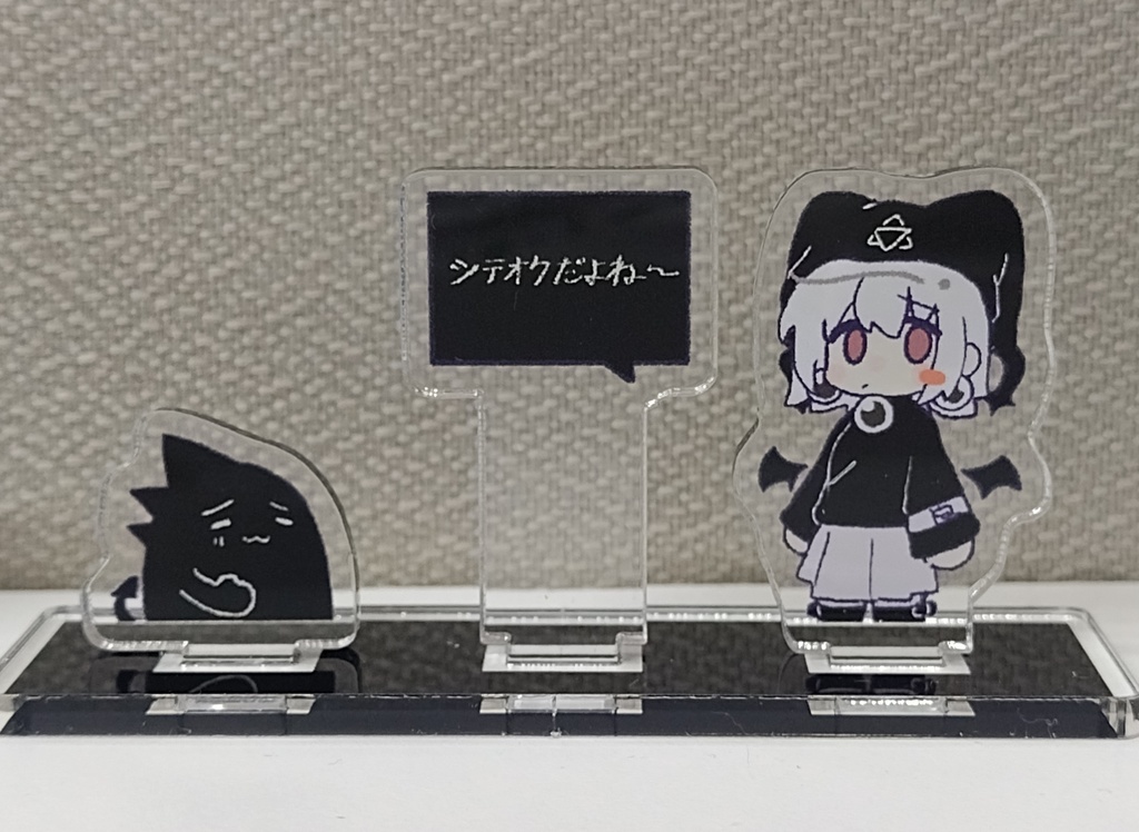 【伺か】まゆらアクリルジオラマ