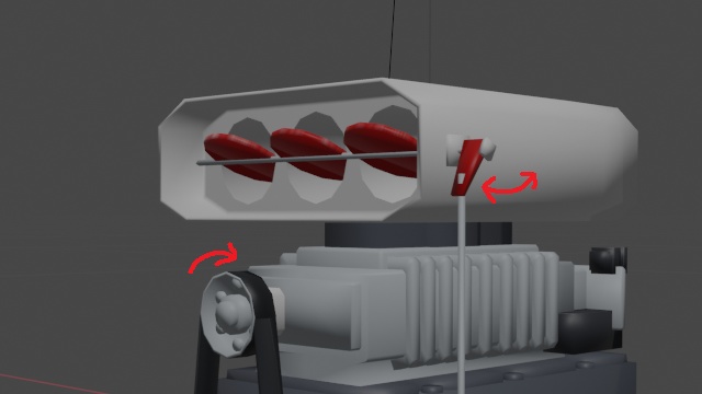 【FBX】スーパーチャージャー【リグ済】