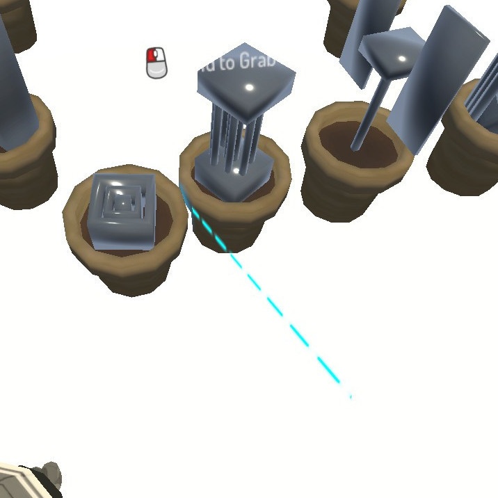 【VRCワールド用インテリア】ポットと金属