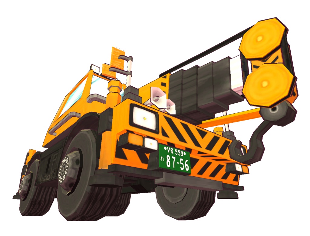 VRC想定アバター「ラフテレーンクレーン」