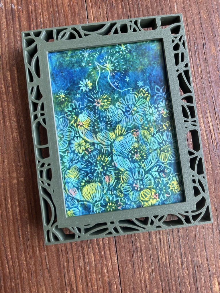 ATCミニ原画(額装)四角
