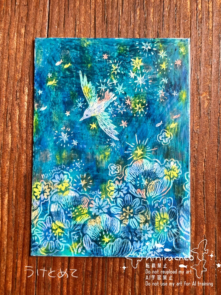 ATCミニ原画(額装)四角