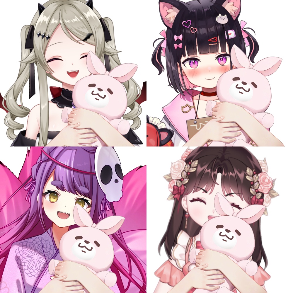 抱っこうさぬい素材