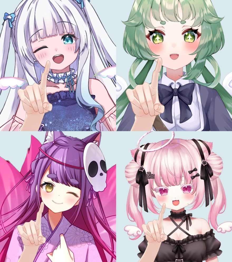 推さなきゃめっ素材