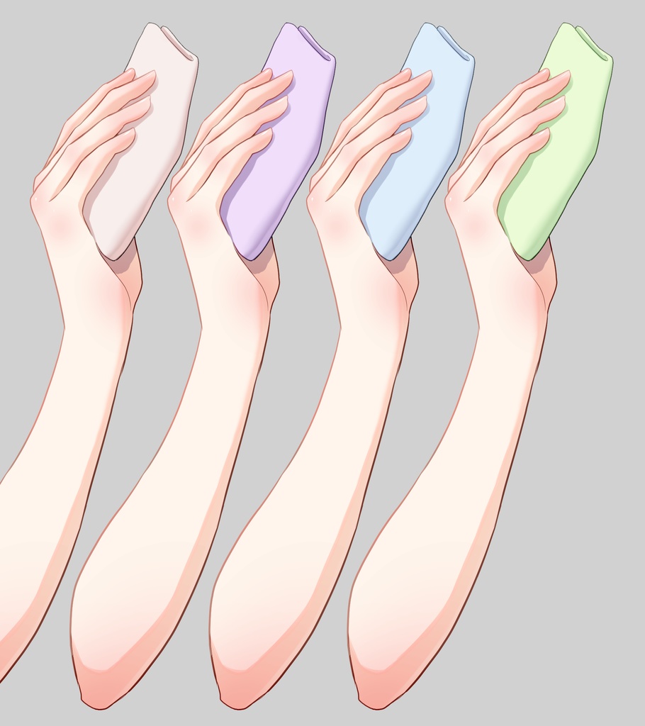 拭う手素材