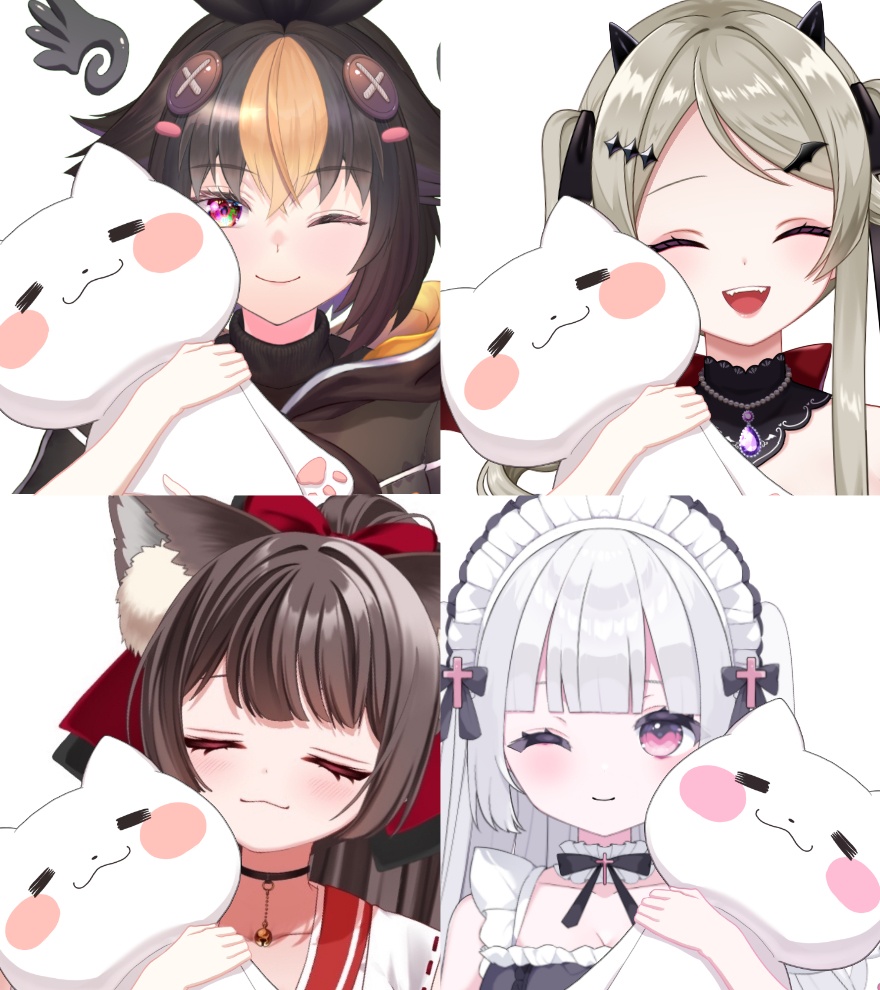 おおねこぐるみ抱っこの手素材