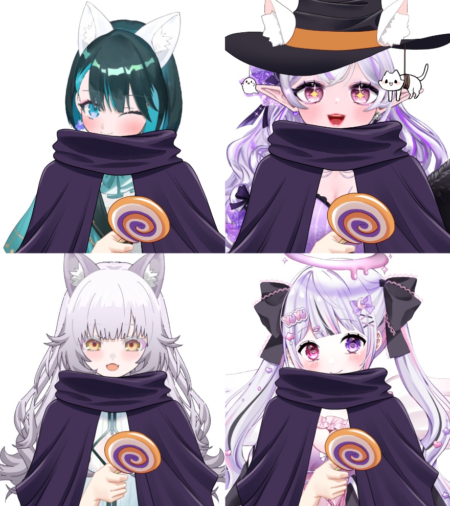 魔女ケープ素材