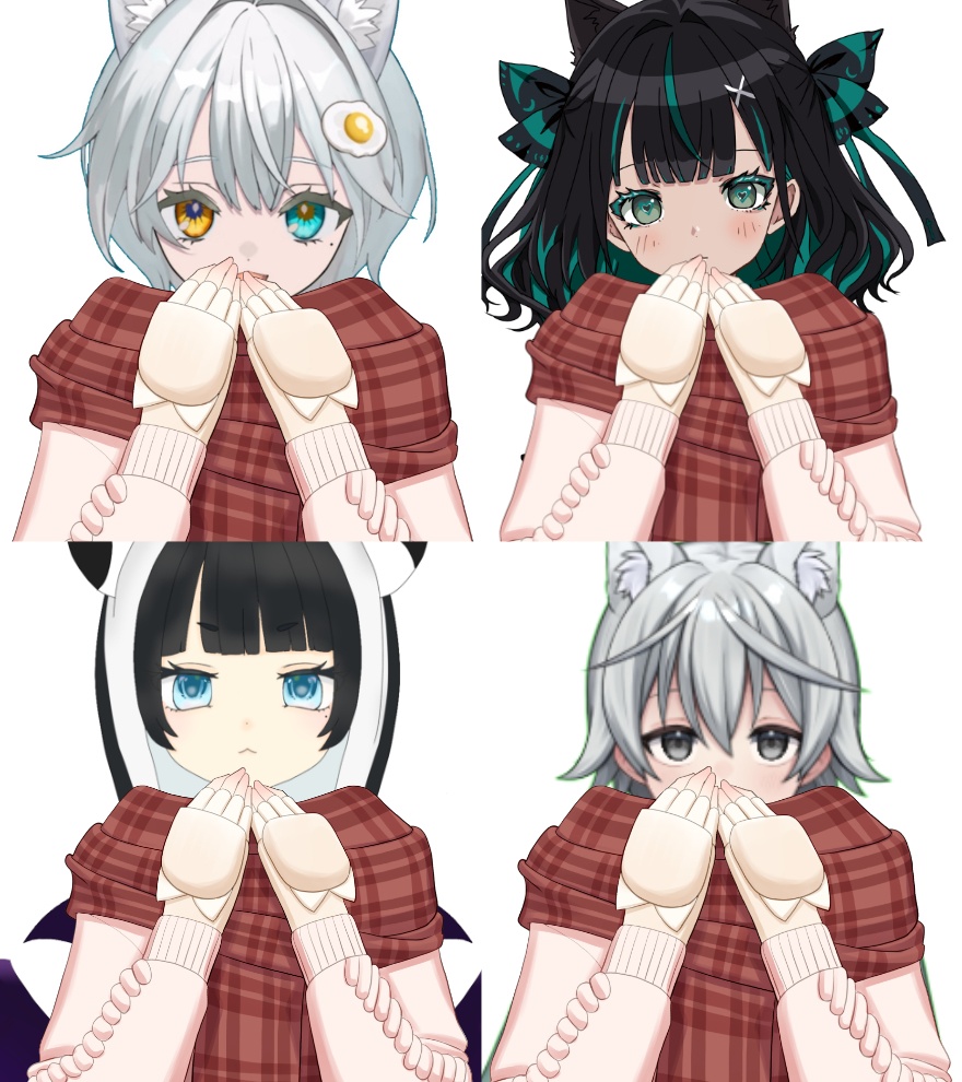 寒いときに温める手素材