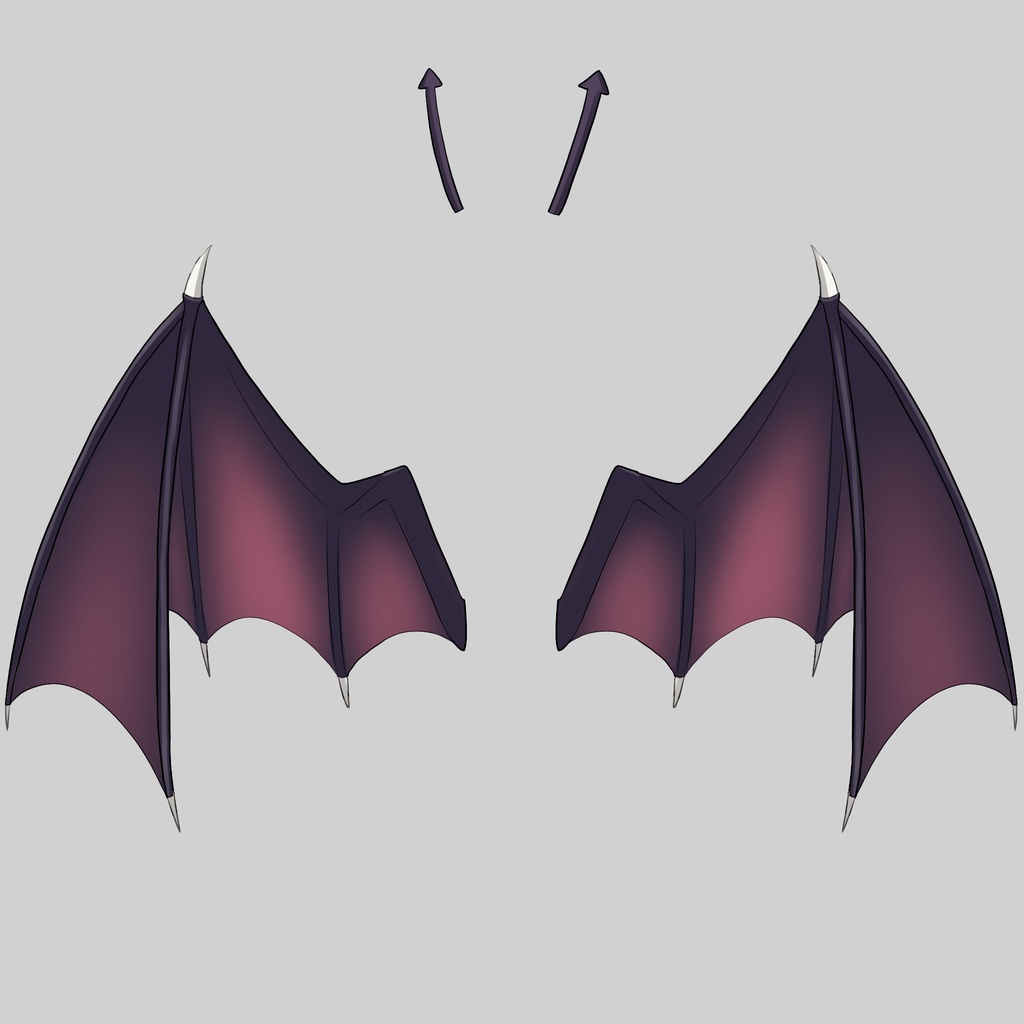 悪魔セット素材