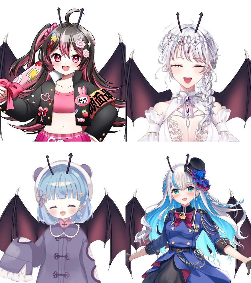 悪魔セット素材