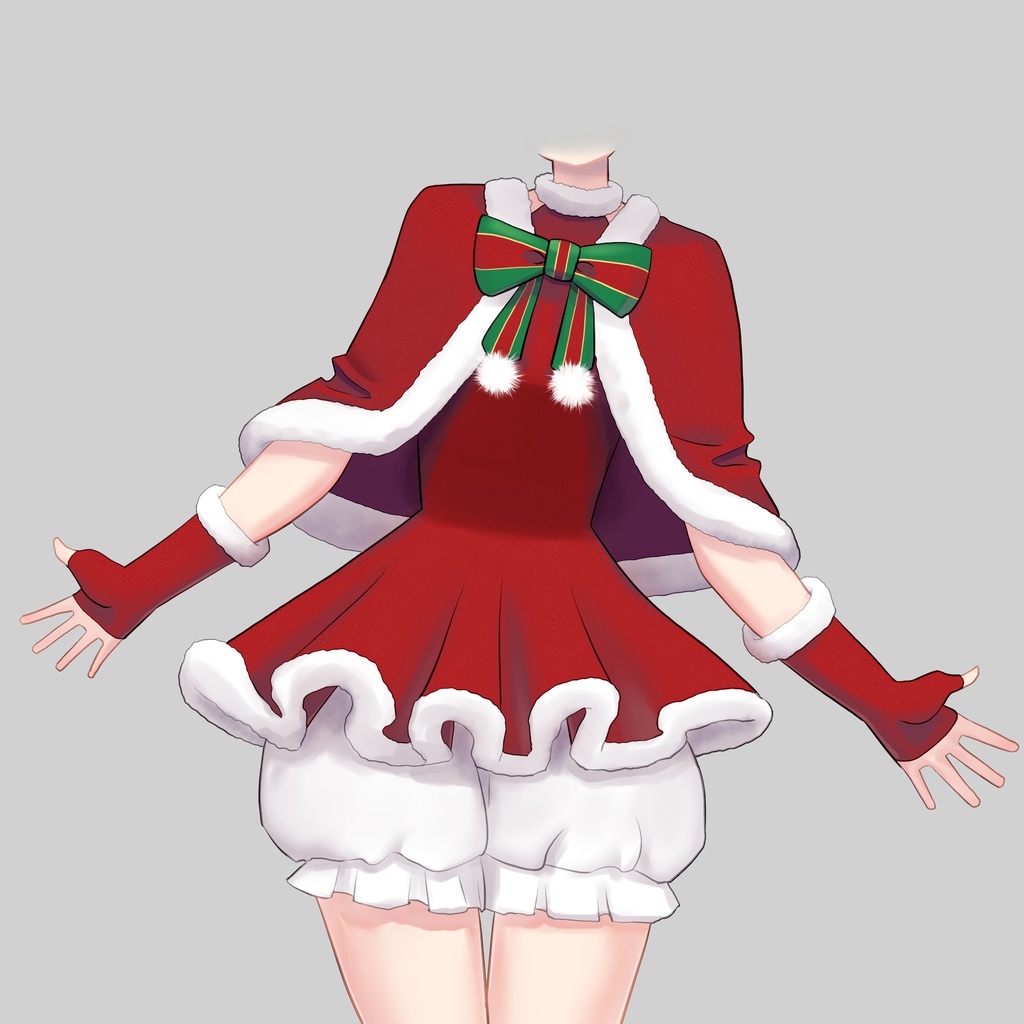 サンタクロース・トナカイ衣装素材