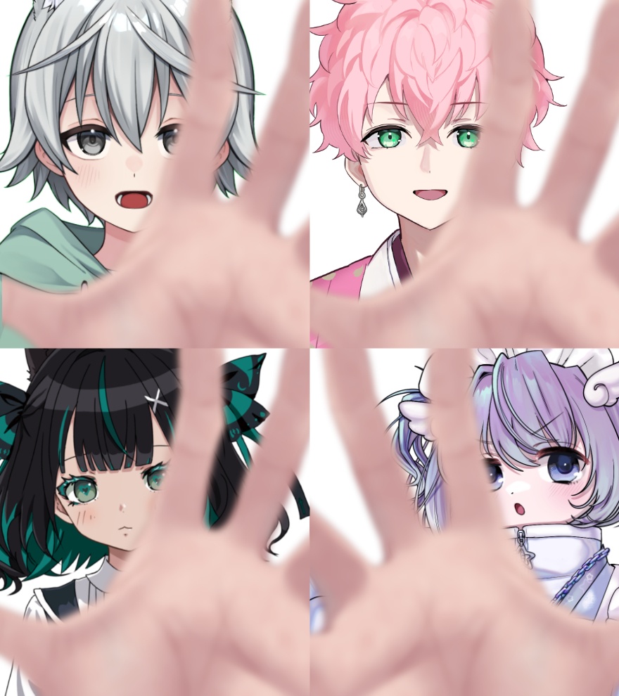 アイアンクローの手素材