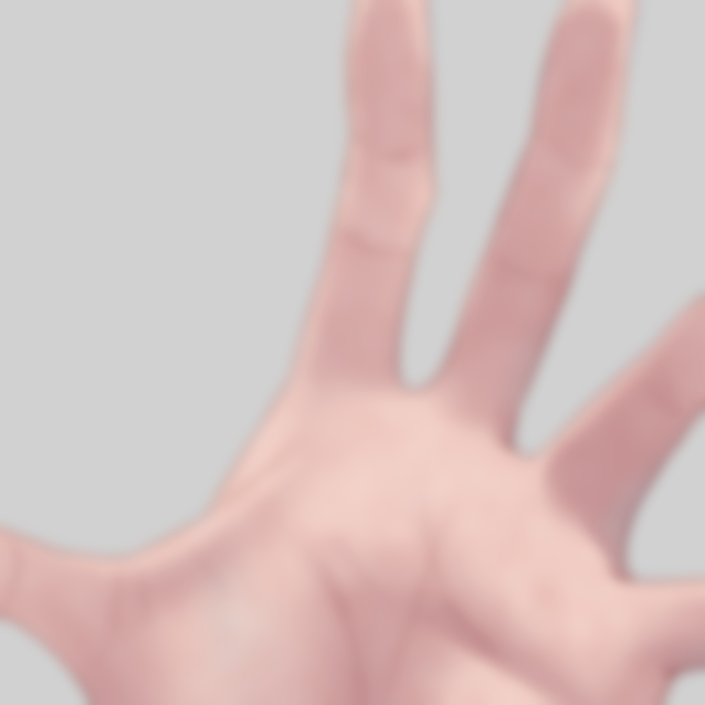 アイアンクローの手素材