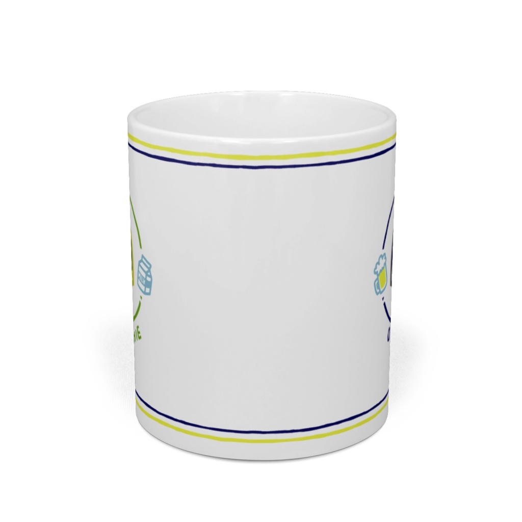 よくばりマグカップ(裏表あり)