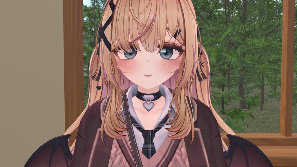 【YUMEKA対応】Soft Veil|ふんわり血色メイク3色【PC VRChat / lilToon】