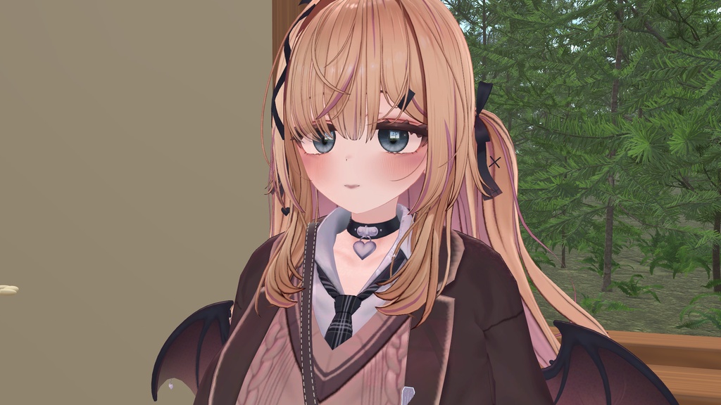 【YUMEKA対応】Soft Veil|ふんわり血色メイク3色【PC VRChat / lilToon】