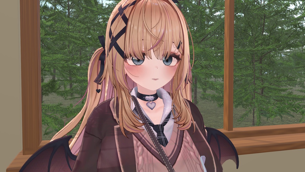 【YUMEKA対応】Soft Veil|ふんわり血色メイク3色【PC VRChat / lilToon】