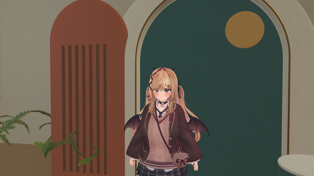 HIDAMARI|アーチと色のパネルの撮影背景【Unity Prefab / PC向け】