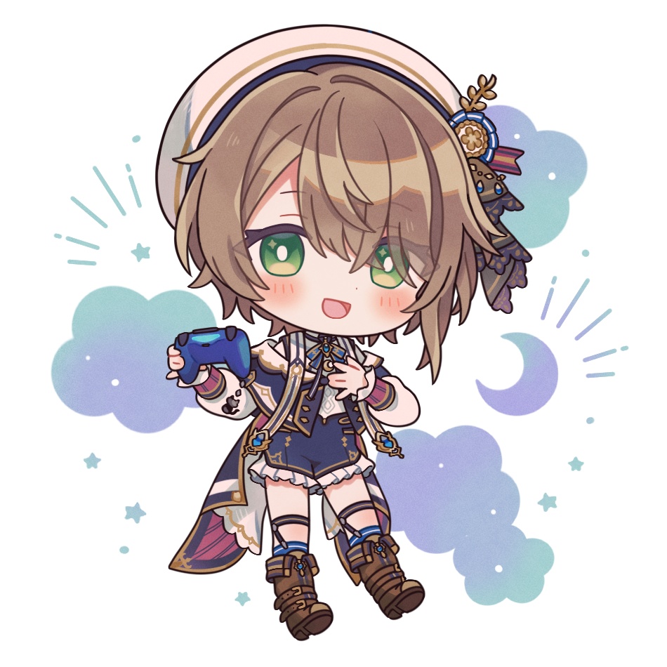 オーロラアクリルキーホルダー(わたる)