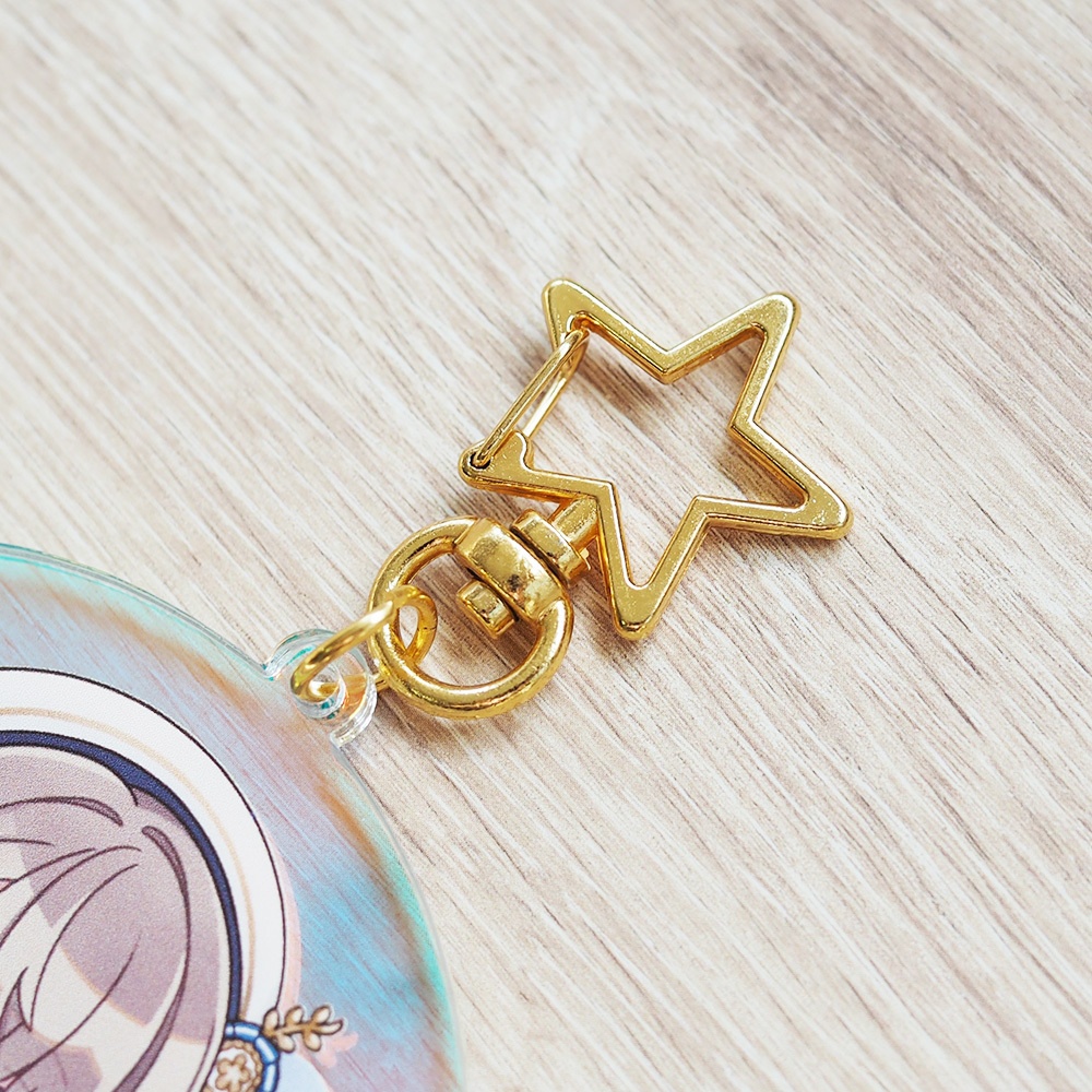 アクリルキーホルダー ホログラム オーロラアクリルキーホルダー