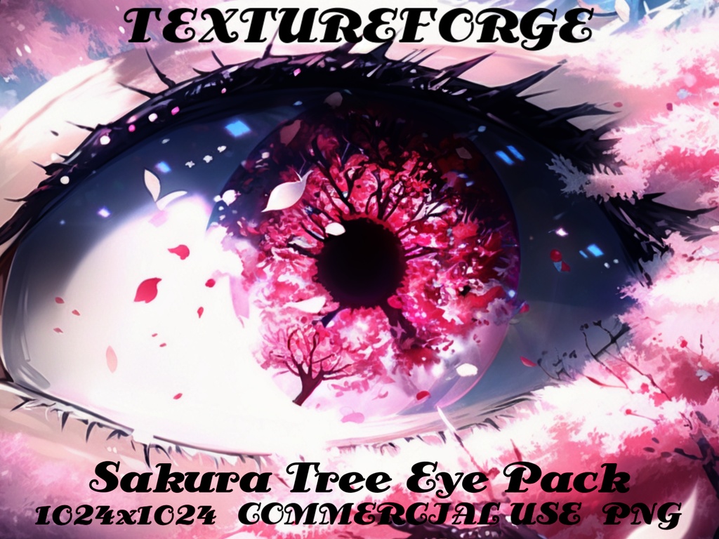 FREE Sakura Tree Eye Texture Pack -Limited Time Offer