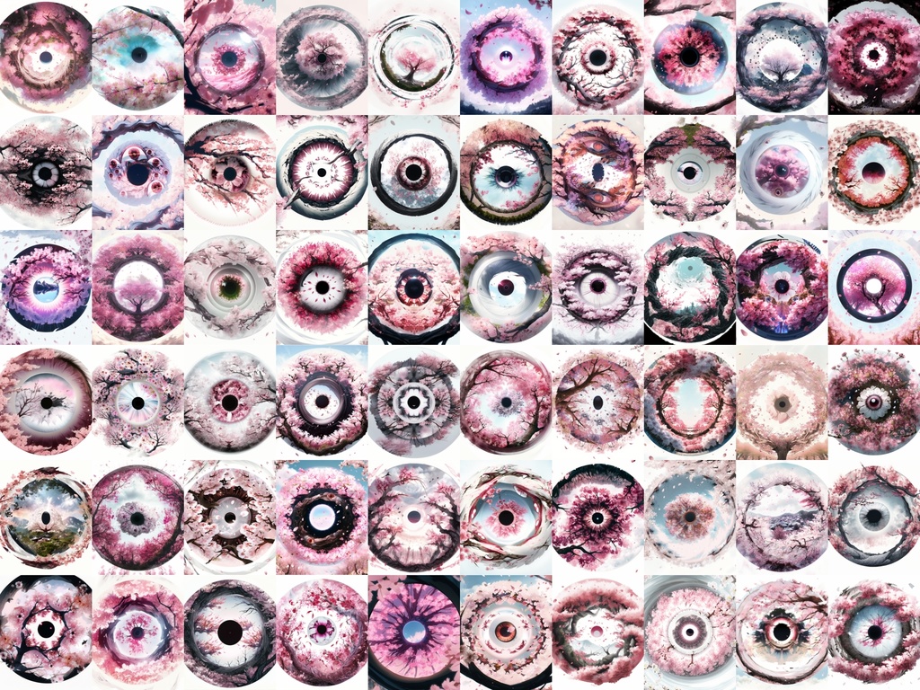 FREE Sakura Tree Eye Texture Pack -Limited Time Offer