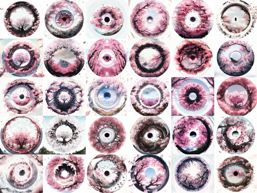 FREE Sakura Tree Eye Texture Pack -Limited Time Offer