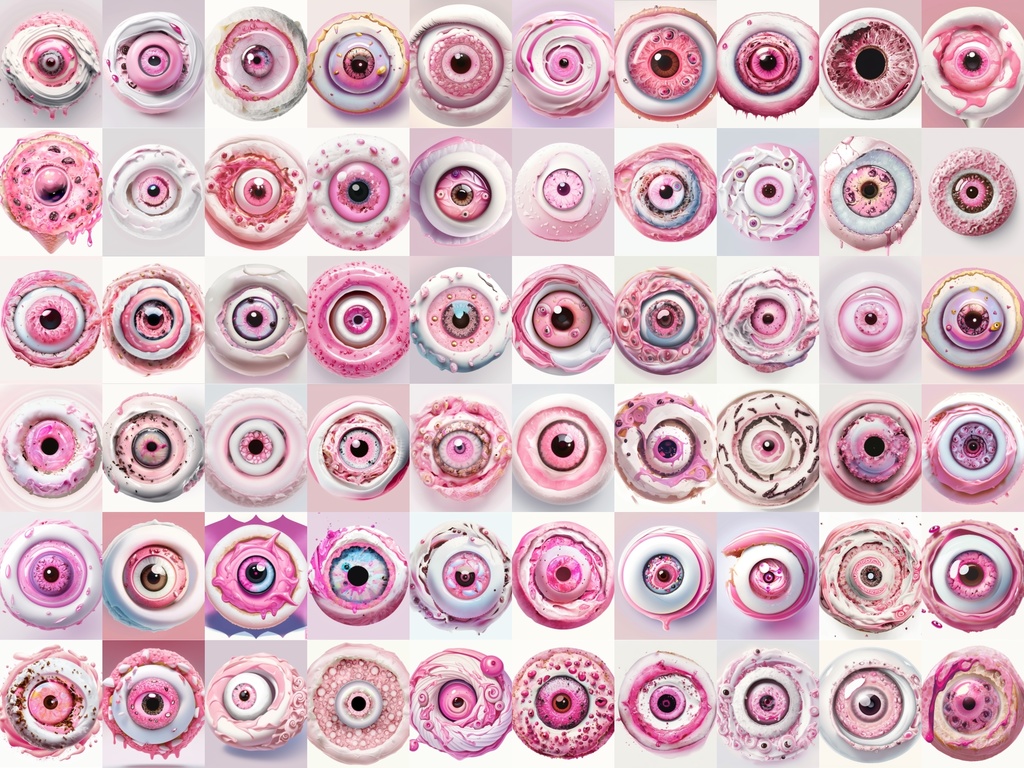 Pink Ice Cream Eye Texture Pack - Scoops of Sweetness!