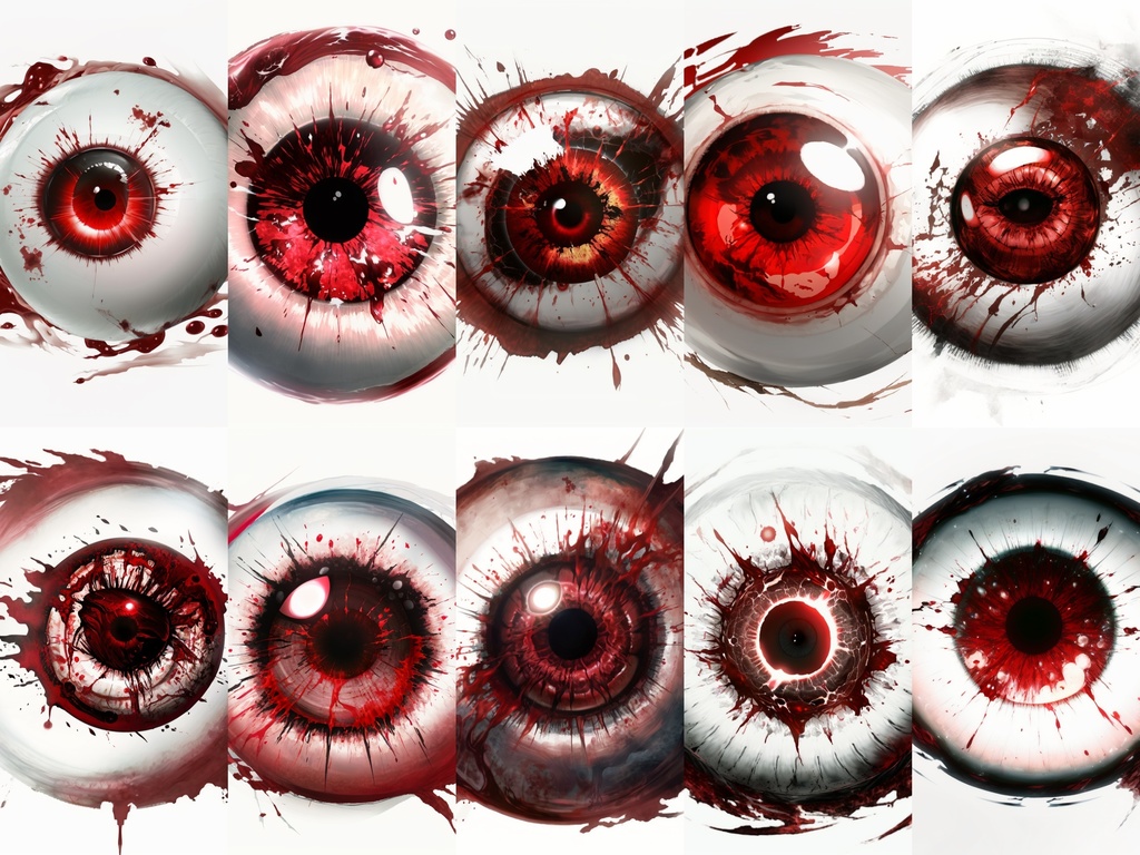 Blood Eye Pack - The Red that Stands Out!