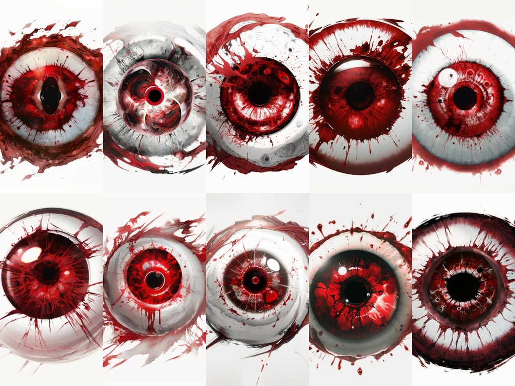 Blood Eye Pack - The Red that Stands Out!