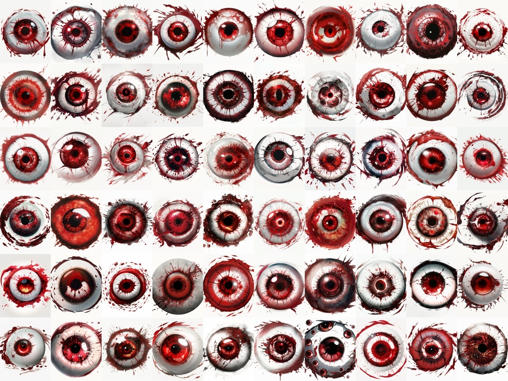 Blood Eye Pack - The Red that Stands Out!
