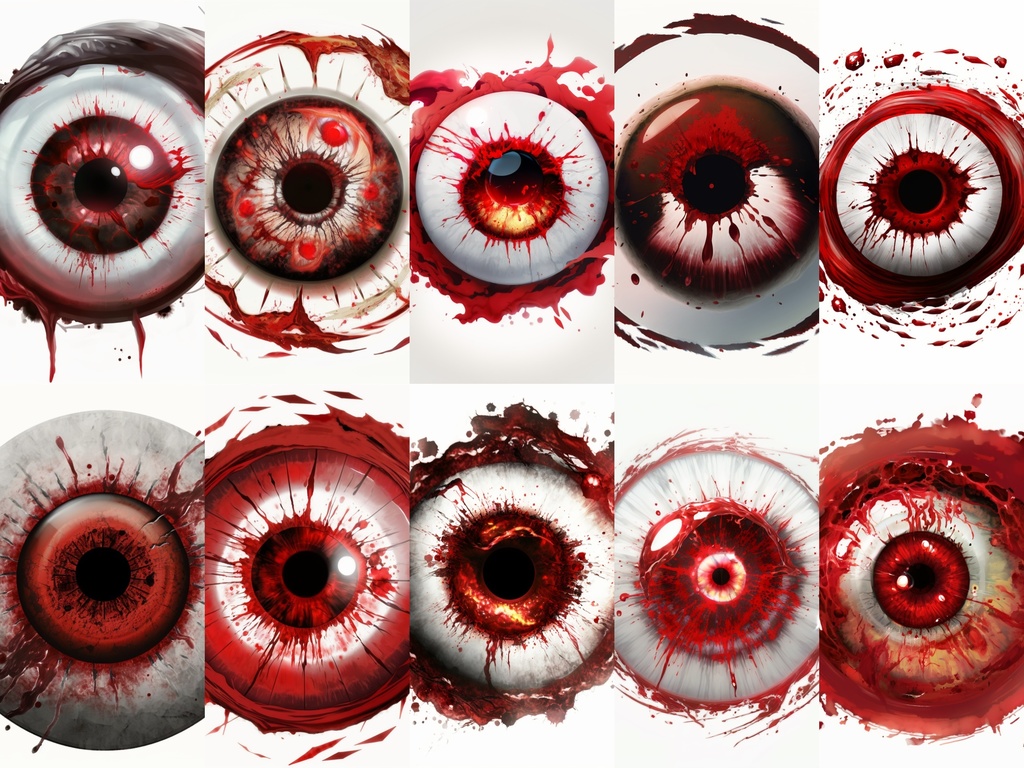 Blood Eye Pack - The Red that Stands Out!