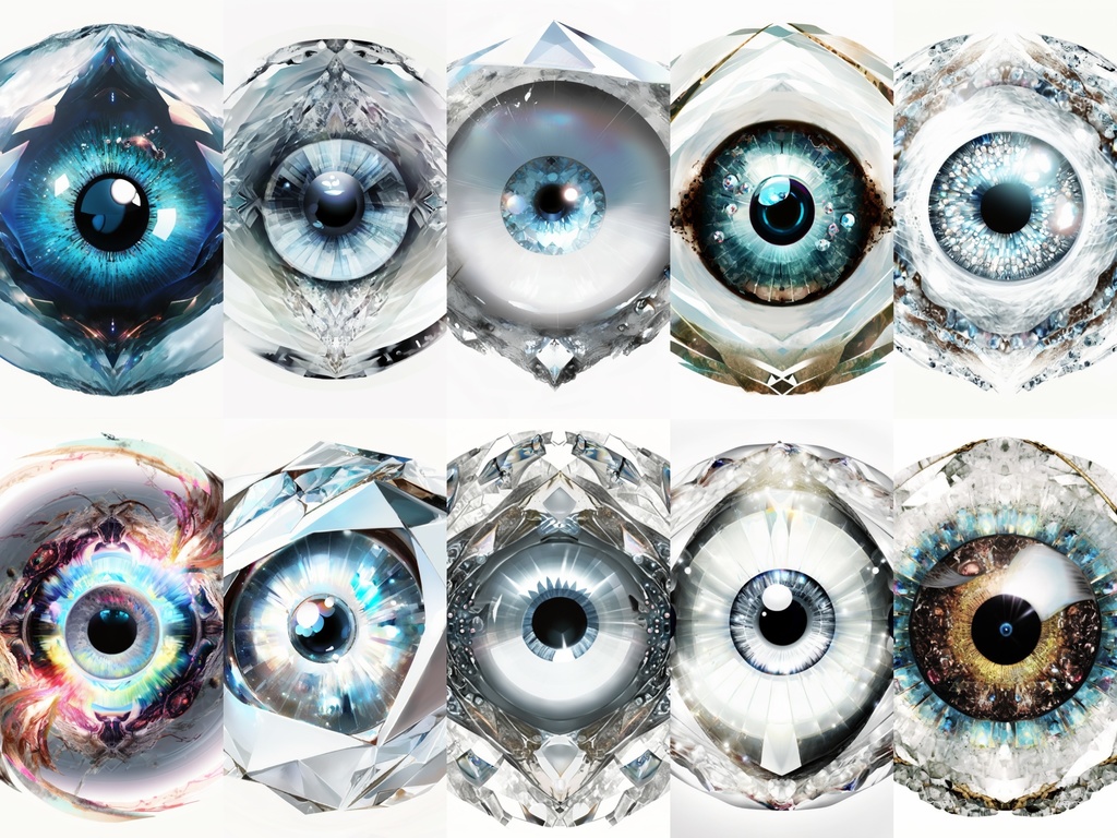 Crystal Eye Pack - Make Your Designs Sparkle!