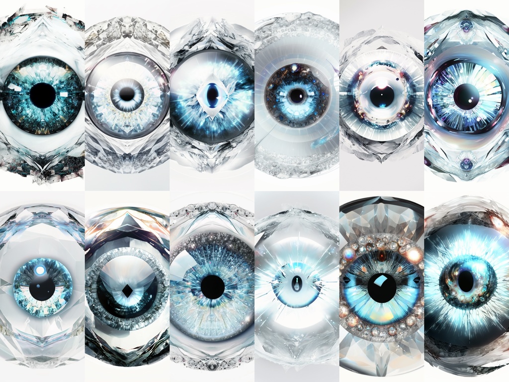 Crystal Eye Pack - Make Your Designs Sparkle!