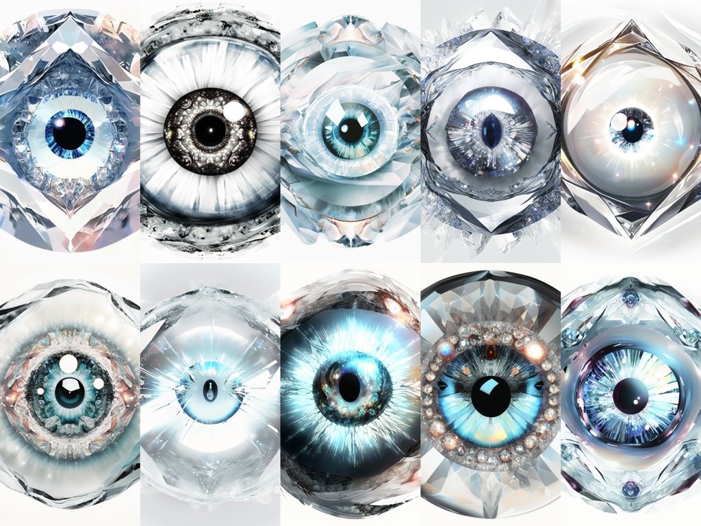Crystal Eye Pack - Make Your Designs Sparkle!