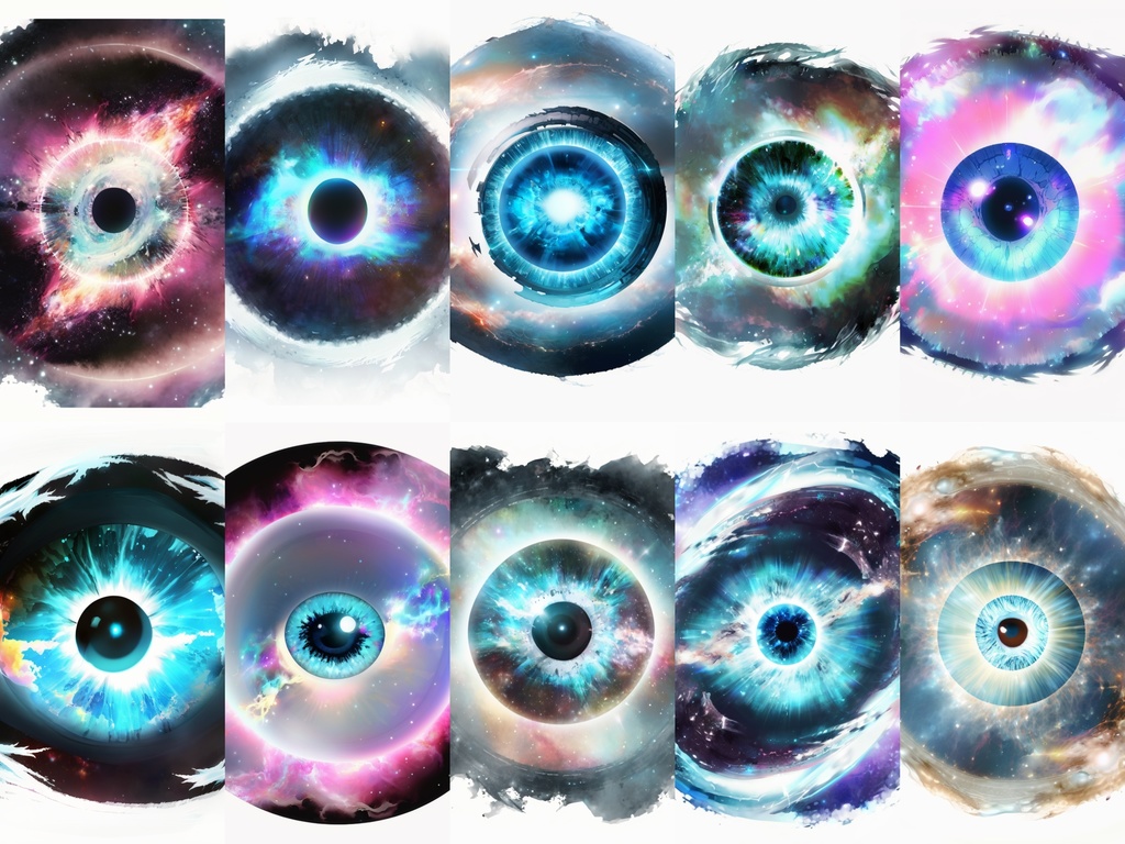 Galaxy Eye Texture Pack - Explore a Universe of Possibilities!