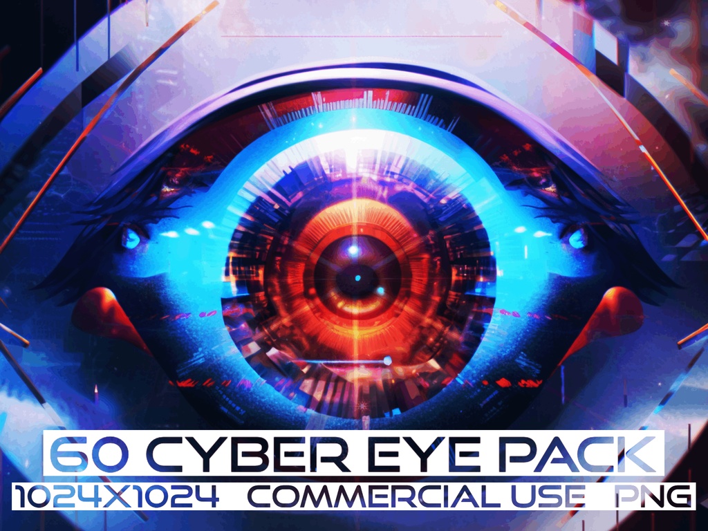 Cyber Eye Texture Pack - See the Digital World Like Never Before!