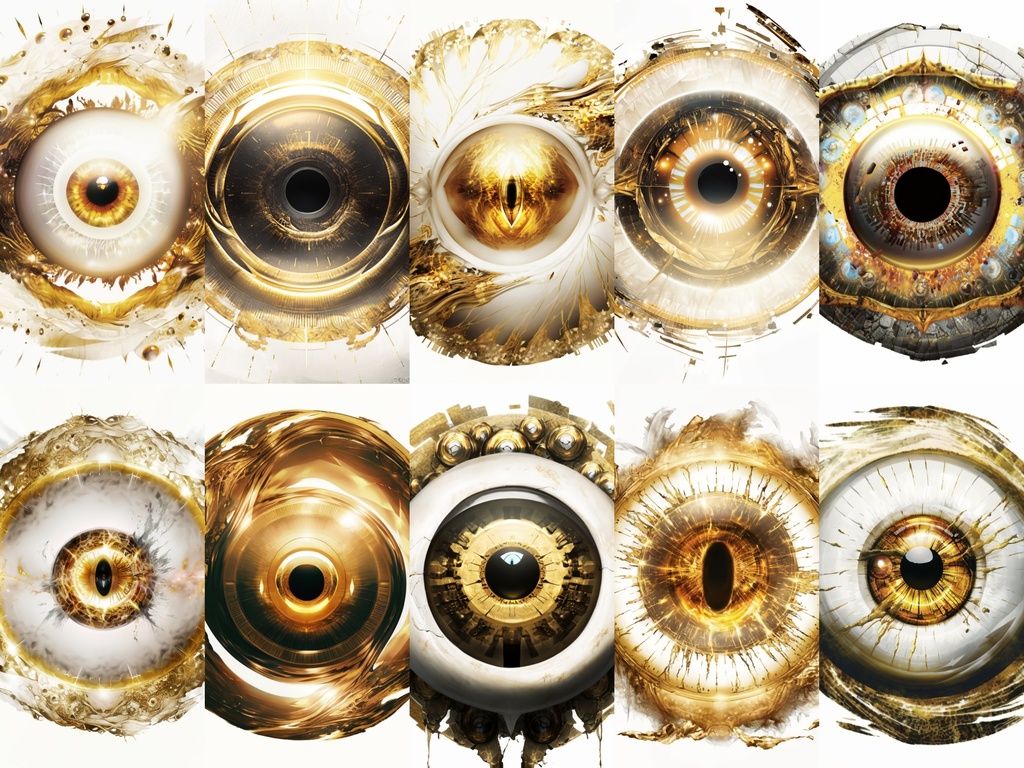 Gold Eye Pack - Bring On the Bling!