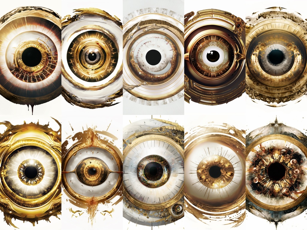 Gold Eye Pack - Bring On the Bling!